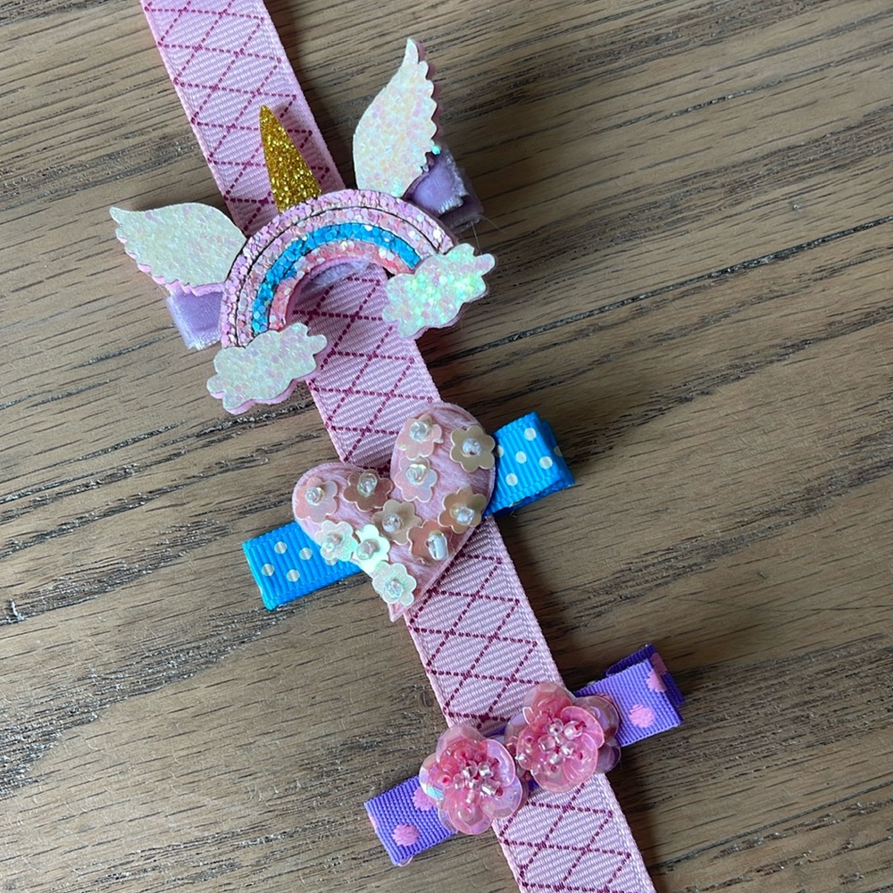 XOXOTOVA girls hair clips set boutique clippies accessories bows clip barrettes